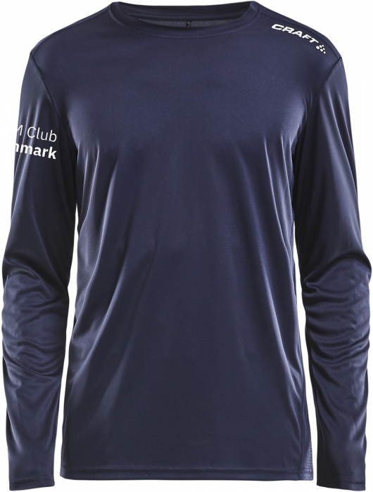 Craft - Ibm Club Langærmet T-Shirt - Navy blå & hvid