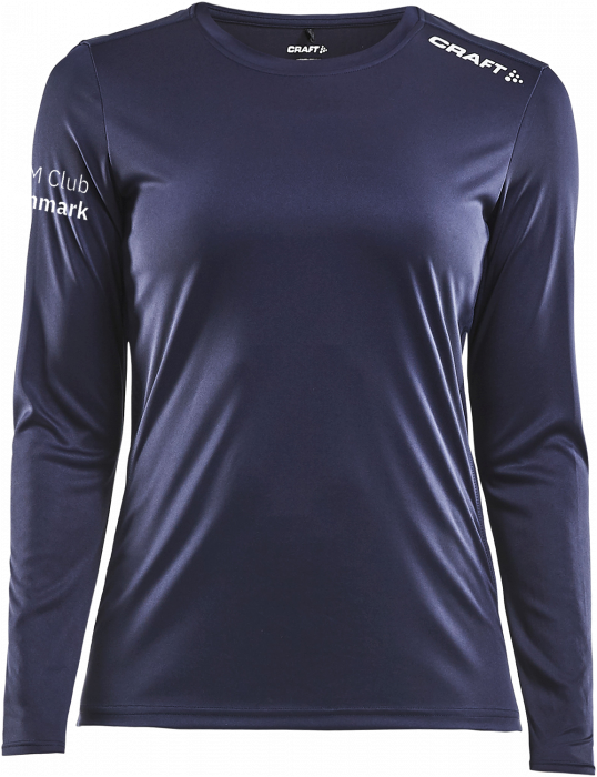 Craft - Ibm Club Langærmet T-Shirt Dame - Navy blå & hvid