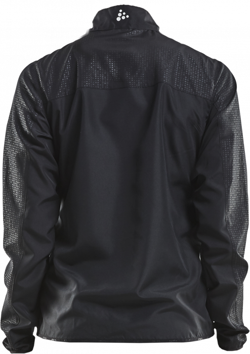 Craft - Ibm Club Wind Jacket Women (Windbreaker) - Czarny & biały