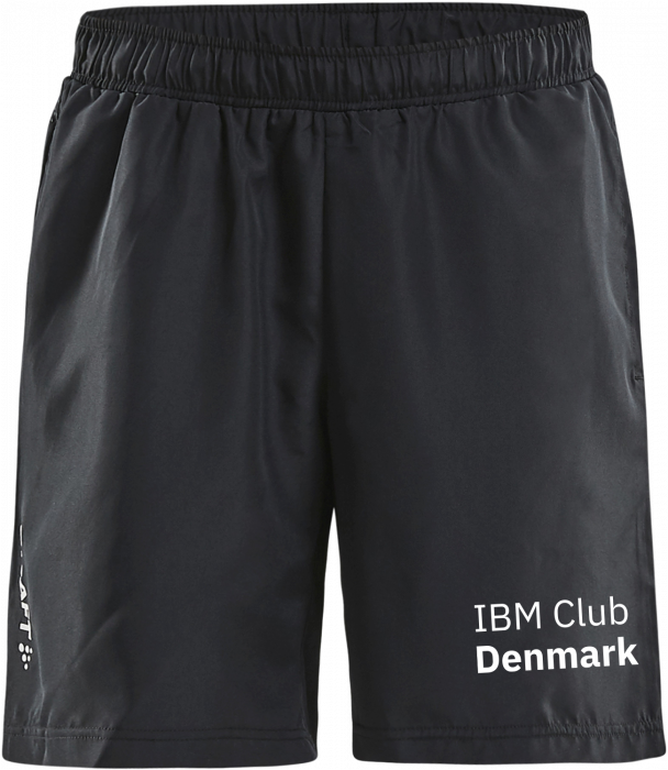 Craft - Ibm Club Shorts - Negro & blanco